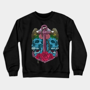 DEATH DOWN BELOW Crewneck Sweatshirt